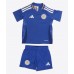 Leicester City Facundo Buonanotte #40 Heimtrikotsatz Kinder 2024-25 Kurzarm (+ Kurze Hosen)